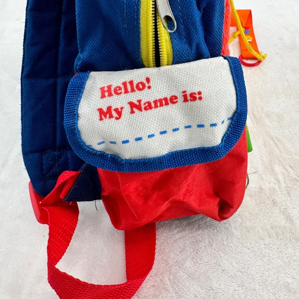 Sesame Street Elmo Toddler Backpack Small Interactive Learning Bag Motor Skills